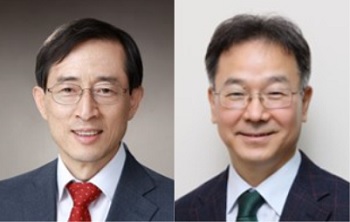 경희문 교수(왼쪽)와 박효상 교수.