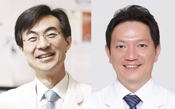 (왼쪽부터) 아주대병원 치과교정과 김영호 교수, 중앙대광명병원 치과교정과 채화성 교수 